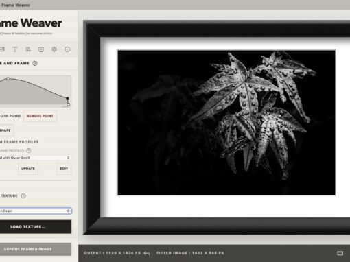 Extensive Frame Customization in Frame Weaver V1.2.0 Extensive Frame Customization in Frame Weaver V1.2.0